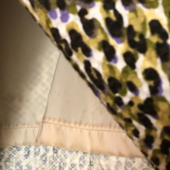 Green Leopard Print Pencil Skirt - Picture 5 of 5